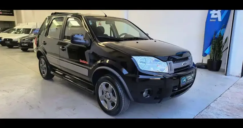 Ford EcoSport 1.6 XLT FREESTYLE 8V 4P - Preta - 2009/2009