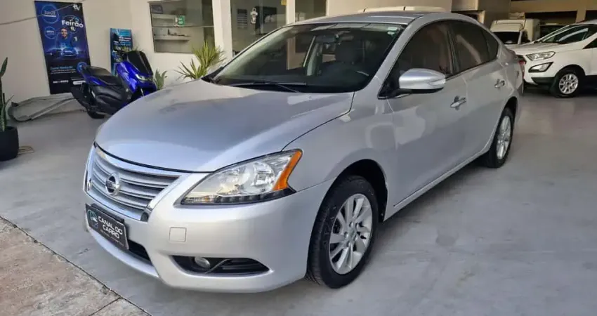 Nissan Sentra Sentra 2.0 16V 4P SV FLEX AUTOMÁTICO CVT  - Prata - 2013/2014