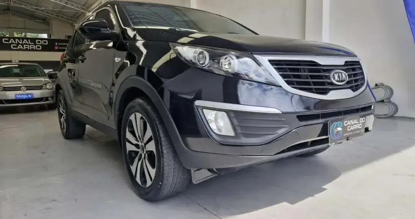 Kia Sportage SPORTAGE 2.0 LX 4X2 4P   - Preta - 2012/2013