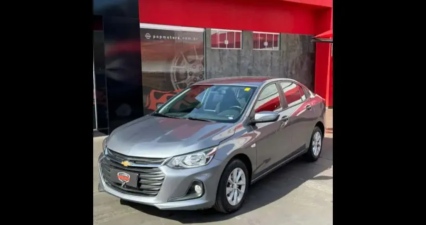 Chevrolet Onix Sedan Plus LTZ 1.0 TB 2021 - Cinza - 2020/2021