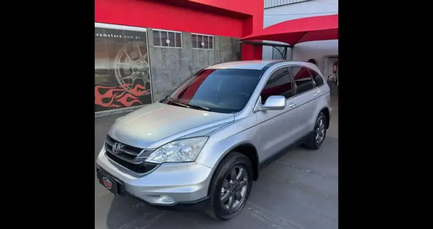 Honda CR-V LX 2.0  aut 2010 - Prata - 2010/2010