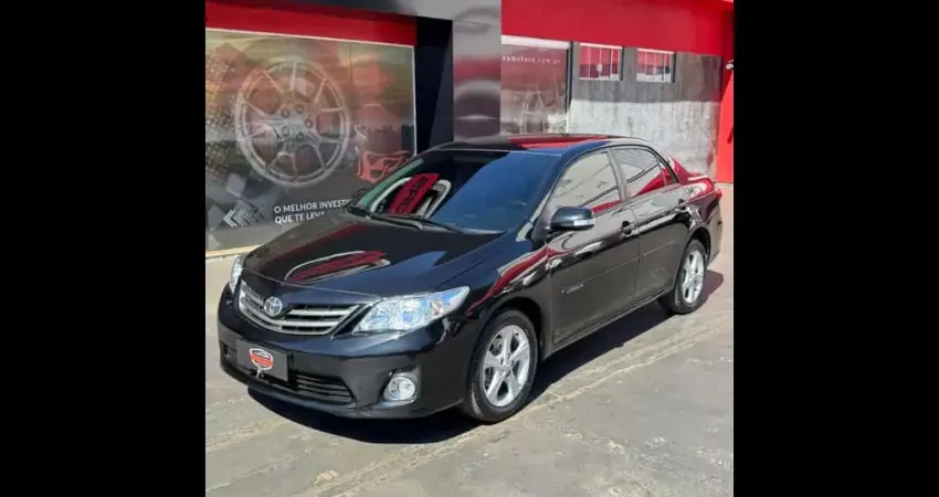 Toyota Corolla GLi 1.8 Flex Aut. 2014 - Preta - 2013/2014
