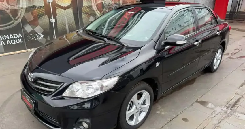 Toyota Corolla XEi 2.0 Flex aut 2013 - Preta - 2012/2013