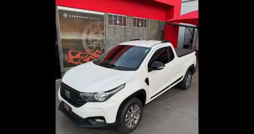 Fiat Strada Freedom 1.3 CS Plus  - Branca - 2021/2022