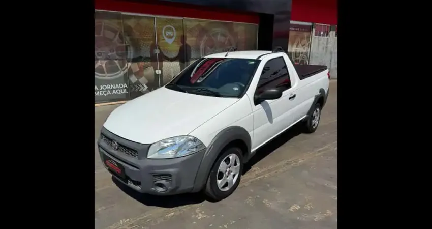 Fiat Strada Working Hard 1.4 2020 - Branca - 2019/2020