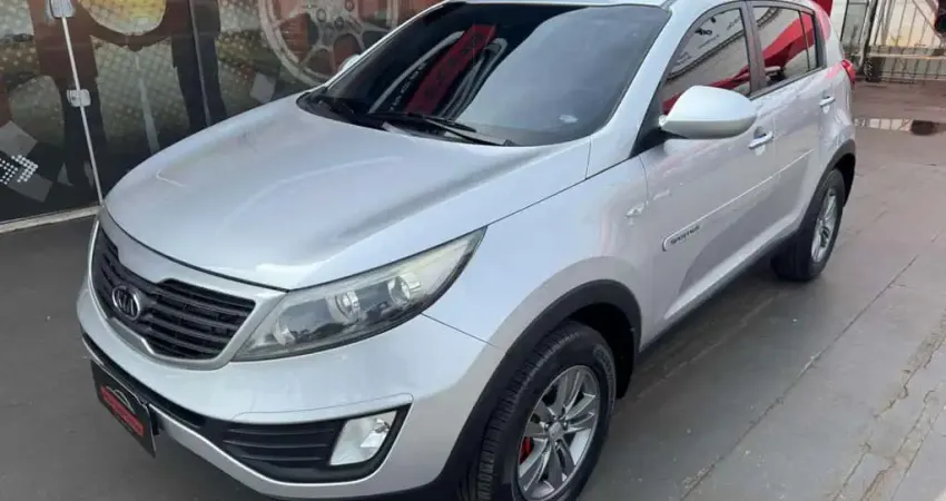 Kia Sportage LX aut 2012 sem retoques - Prata - 2011/2012