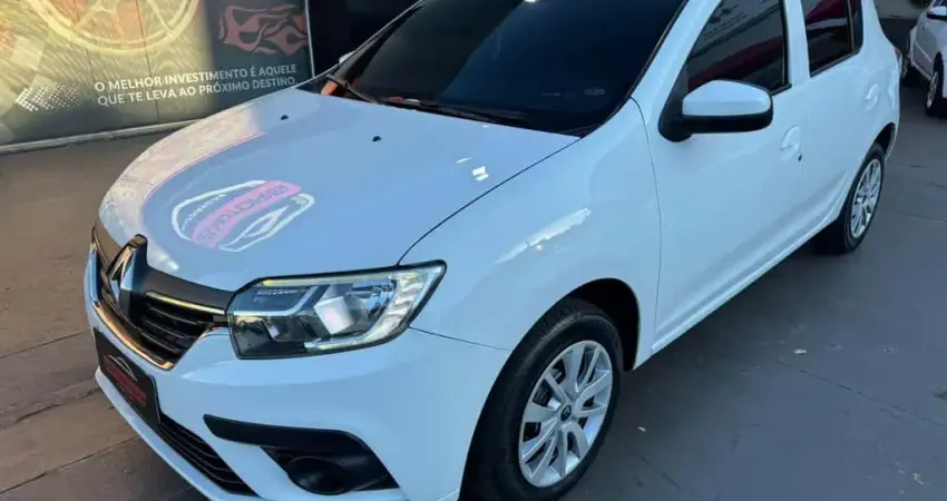 Renault Sandero Zen Flex 1.0 2020 - Branca - 2019/2020