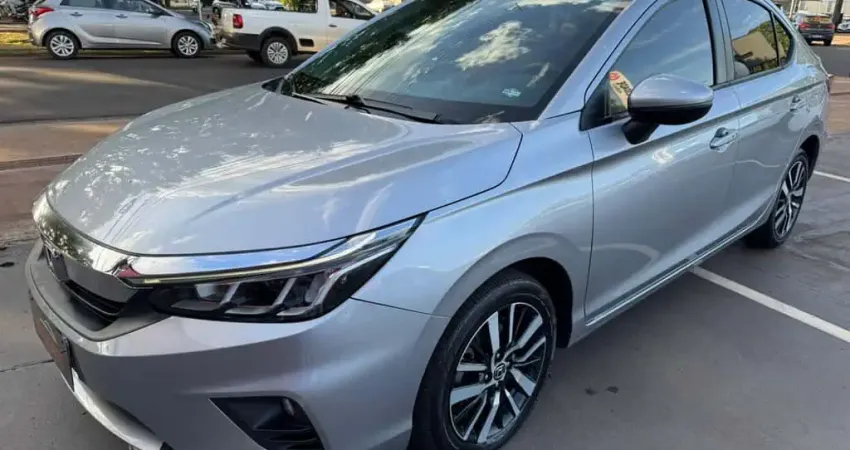 Honda City EXL 1.5 Aut. 2022 Único dono - Sem retoques - Prata - 2022/2022
