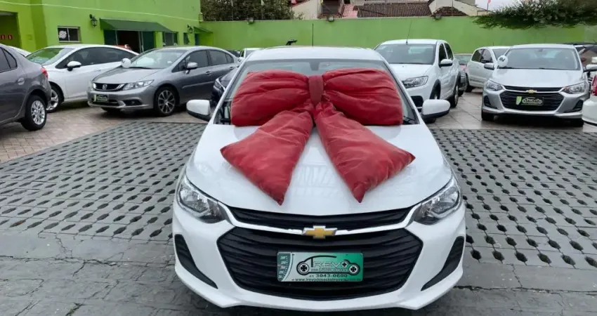 Onix Hatch Unico Dono Completo Baixa Km Imcomparavel 