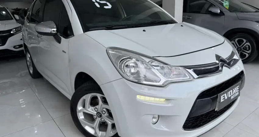 CITROEN C3 1.6 EXCLUSIVE 16V FLEX 4P AUTOMÁTICO 2015 sem detalhes