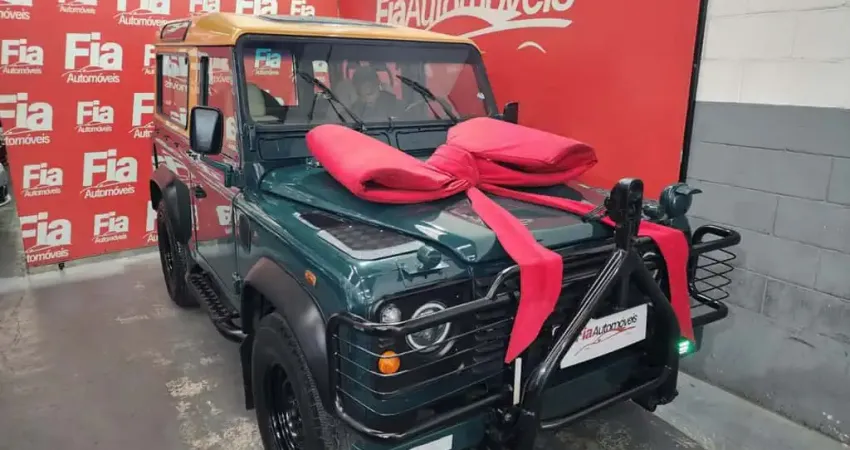 Land rover Defender 2003 2.5 90 sw teto rigido 4x4 turbo intercooler diesel 2p manual