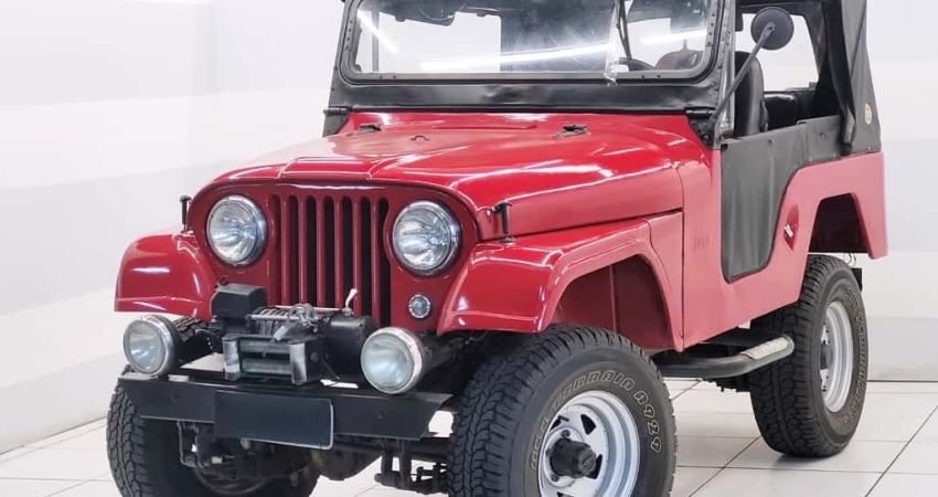 Willys Jeep 1956 2.6 6 cilindros 12v gasolina 2p manual