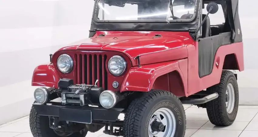 Willys Jeep 1956 2.6 6 cilindros 12v gasolina 2p manual