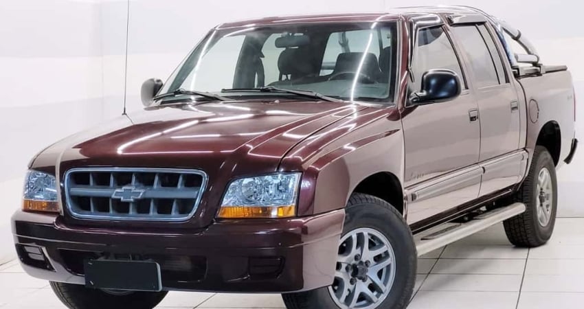 Chevrolet S10 2003 2.8 std 4x4 cd 12v turbo intercooler diesel 4p manual