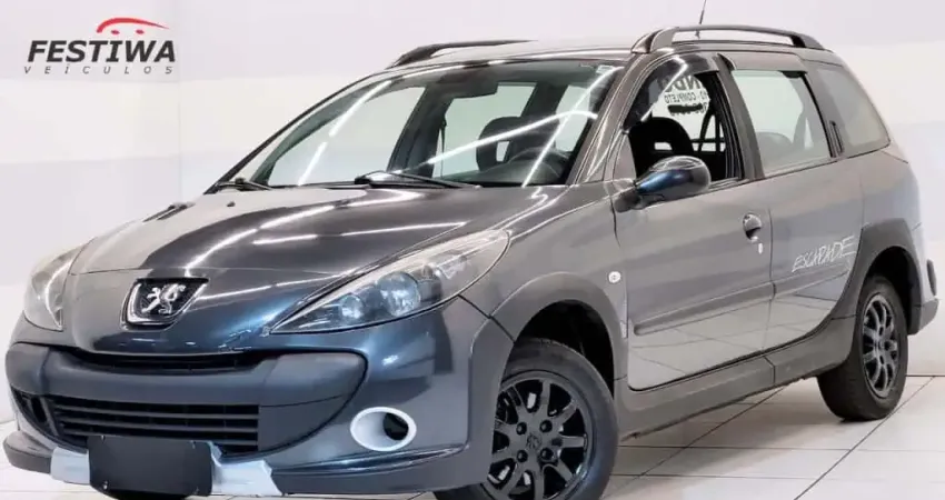 Peugeot 207 2010 1.6 escapade sw 16v flex 4p manual