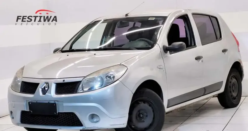 Renault Sandero 2009 1.6 expression 8v flex 4p manual