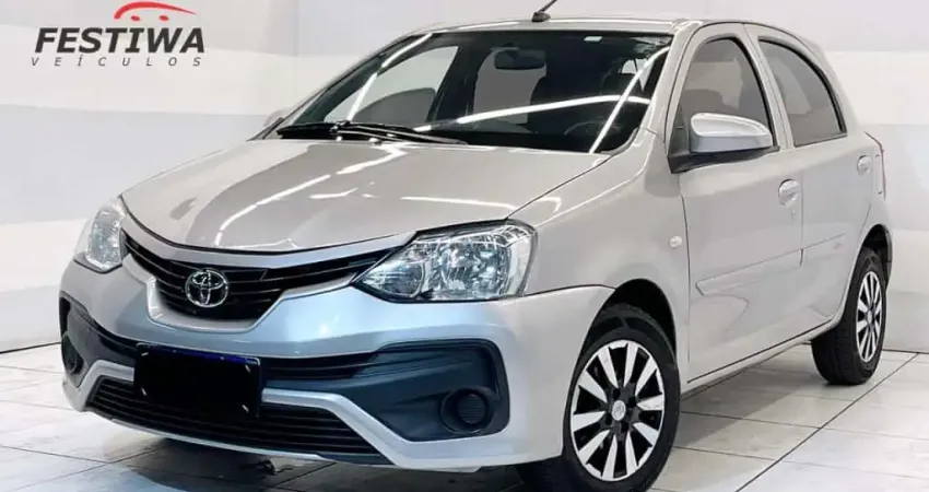 Toyota Etios 2018 1.3 x 16v flex 4p manual