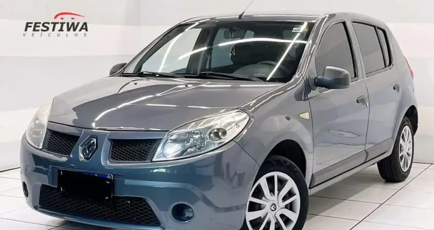 Renault Sandero 2010 1.6 authentique 8v flex 4p manual