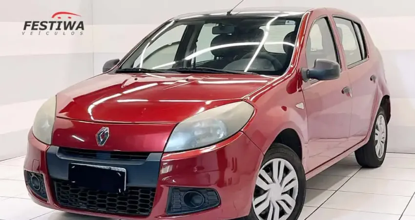 Renault Sandero 2014 1.0 authentique 16v flex 4p manual