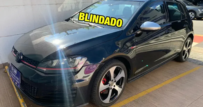 VOLKSWAGEN GOLF GTI 2015 BAIXA QUILOMETRAGEM BLINDADO