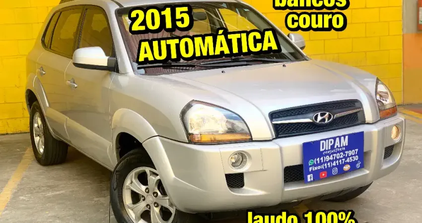 Hyundai Tucson automatica 2015 prata flex