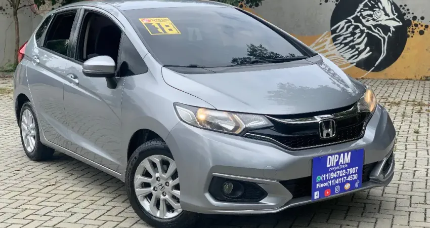 Honda fit automatica automático prata 2018