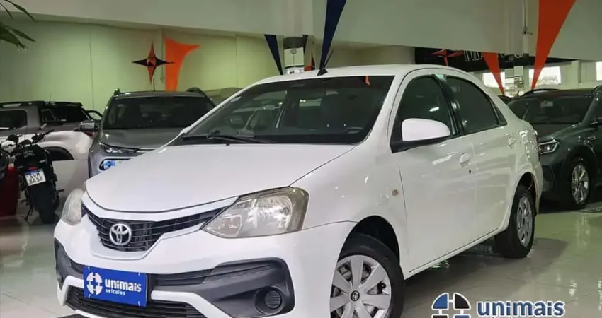TOYOTA ETIOS 1.5 XS SEDAN 16V FLEX 4P AUTOMÁTICO
