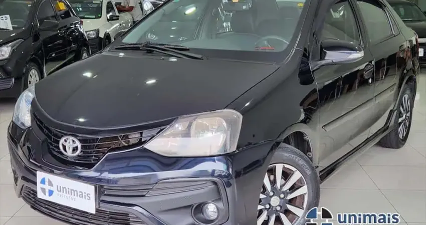 TOYOTA ETIOS 1.5 XLS SEDAN 16V FLEX 4P AUTOMÁTICO