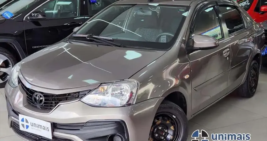 TOYOTA ETIOS 1.5 XS SEDAN 16V FLEX 4P MANUAL