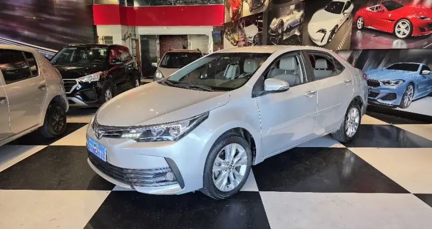 Corolla XEI 2.0 2018 - Elegância e segurança para toda família!
