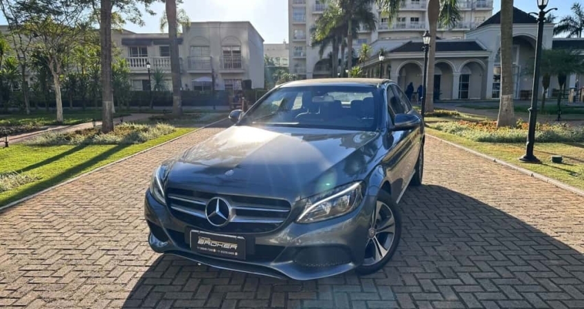 Mercedes-benz C 180 2017 1.6 cgi 16v turbo flex 4p automático
