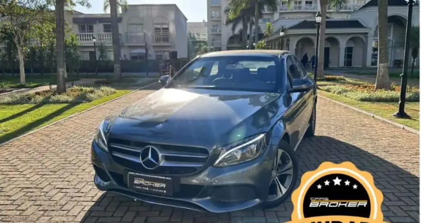 Mercedes-benz C 180 2017 1.6 cgi 16v turbo flex 4p automático