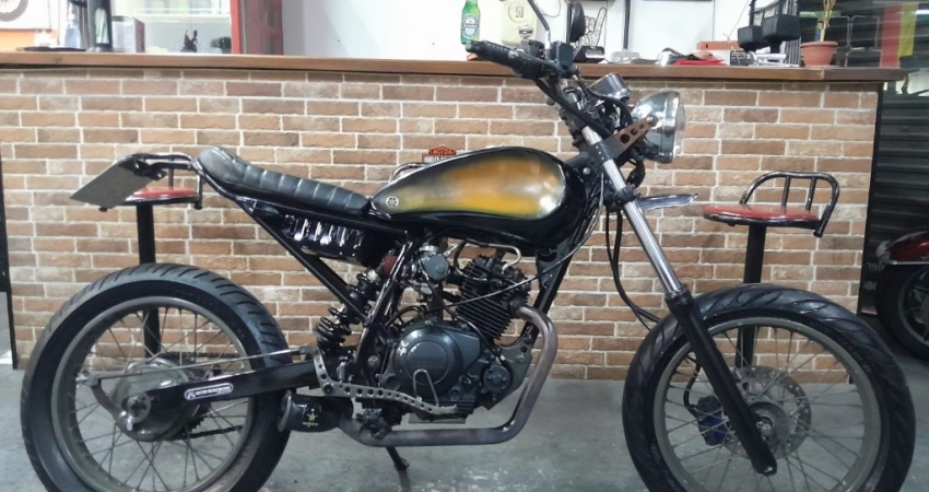 YAMAHA XTZ 125 XE SCRAMBLER RAT BIKE