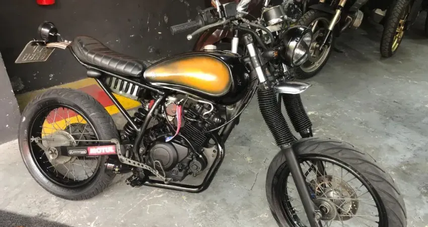 YAMAHA XTZ 125 XE SCRAMBLER RAT BIKE