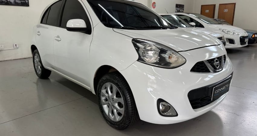 NISSAN MARCH SV 1.6 FLEX  START — 2017/2017 - BRANCO