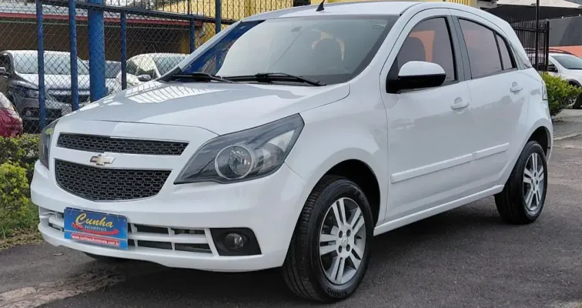 CHEVROLET AGILE LTZ 1.4 8V MANUAL IMPECÁVEL COM MANUAL E CHAVE RESERVA