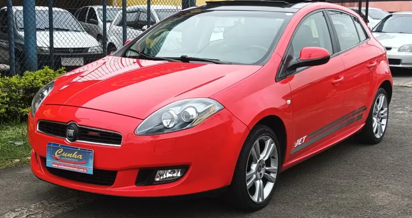 FIAT BRAVA T-JET 1.4 16V TURBO MANUAL COM TETO SOLAR IMPECÁVEL APENAS 128 MIL KM!! 