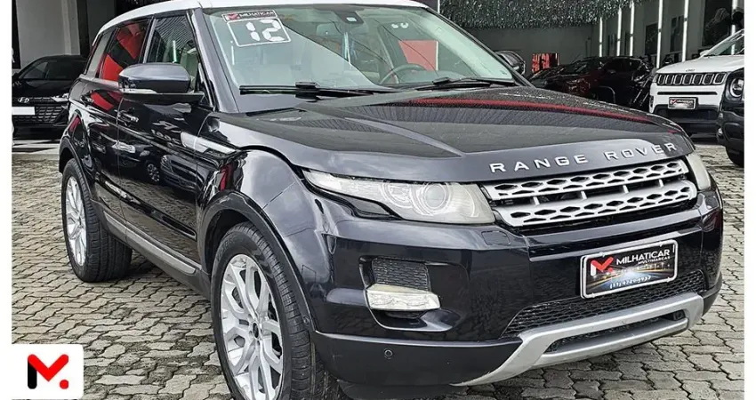 Range Rover Evoque Prestige 2.0 Turbo Automática 2012