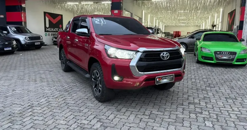 Toyota Hilux SRV  DIESEL 2021 – potência e sofisticação em uma só caminhonete