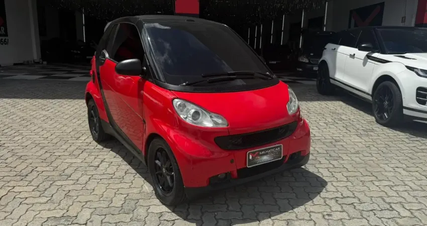 Smart Fortwo Passion Cabrio 1.0 2009, para um casal que gosta de economia e praticidade