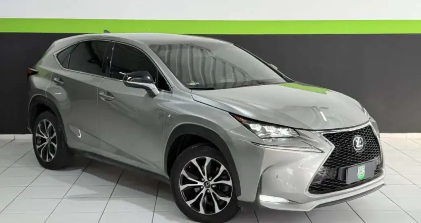 LEXUS NX 200T 2.0 F-SPORT 4X4 16V TURBO GASOLINA 4P AUTOMÁTICO
