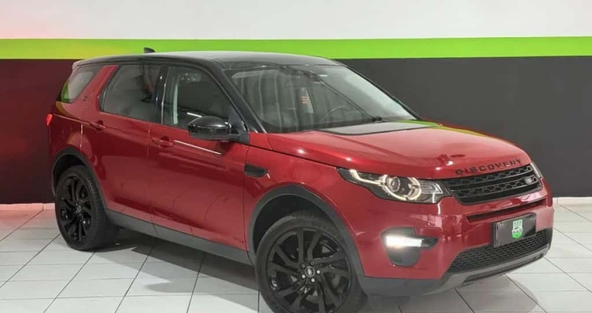 Land Rover Discovery Sport HSE 2.0 4x4 Diesel Aut.  - Vermelha - 2017/2017