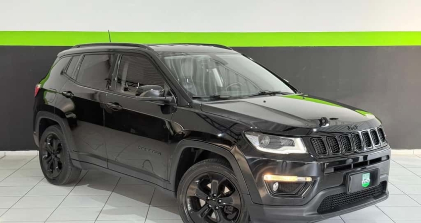 Jeep Compass Night Eagle 2.0 4x2 Flex 16V Aut  - Preta - 2017/2018