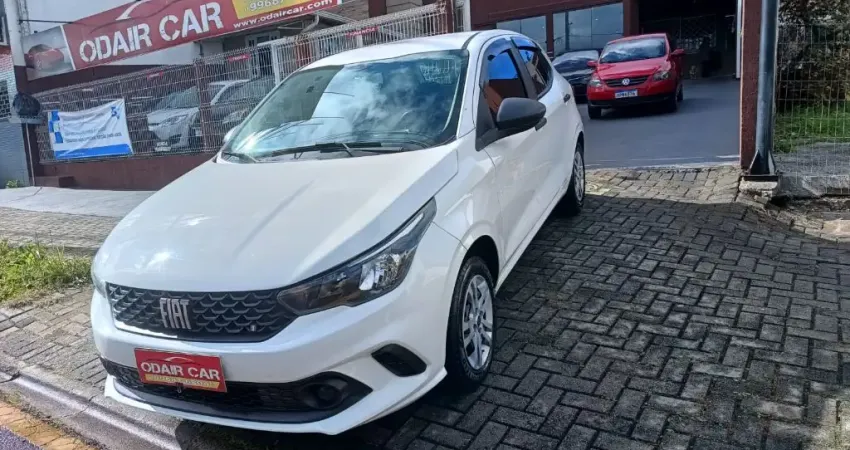 FIAT ARGO 1.0 COMPLETO:AIR BAG, ALARME, AR CONDICIONADO, AR QUENTE, DIREÇÃO HIDRÁULICA, TRAVAS ELÉTR