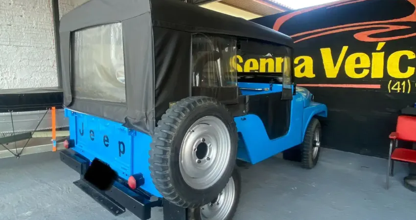 Jeep 2.6 6 Cilindros 4x4 reduzido– Clássico, Forte e Pronto pra Aventura