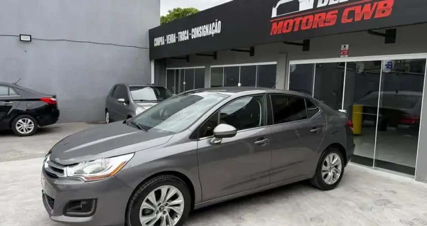 CITROEN C4 LOUNGE TENDANCE 2.0 FLEX 4P AUT 2014