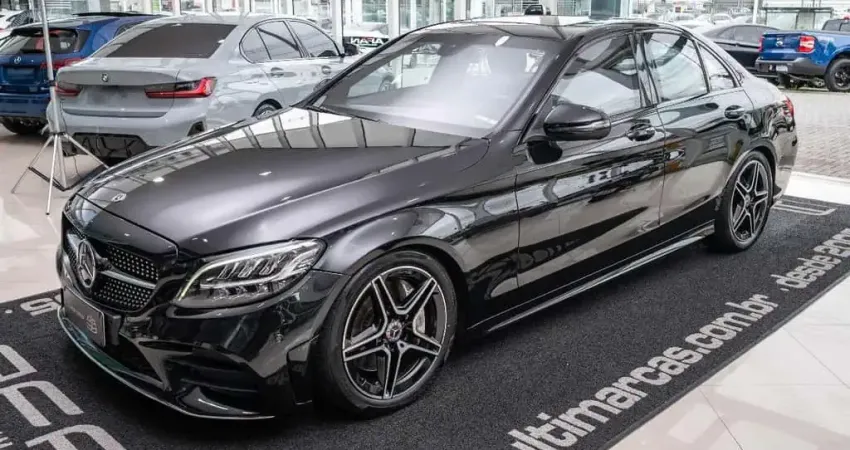 MERCEDES-BENZ C300 SPORT 2.0T 258CV C/TETO AUT./2019 (BLINDADO)