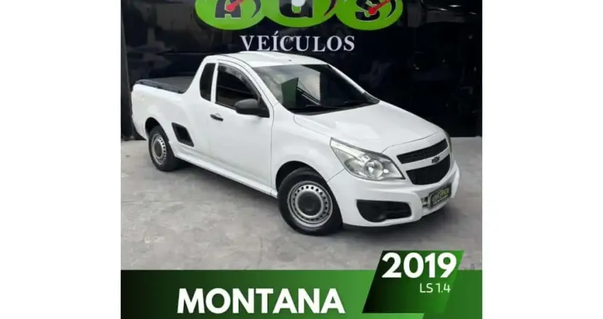 Chevrolet Montana 2019 1.4 mpfi ls cs 8v flex 2p manual