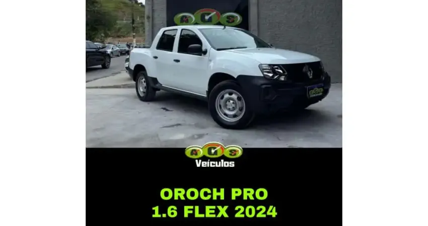 Renault Oroch 2024 Oroch pro 1.6 flex 16 mec