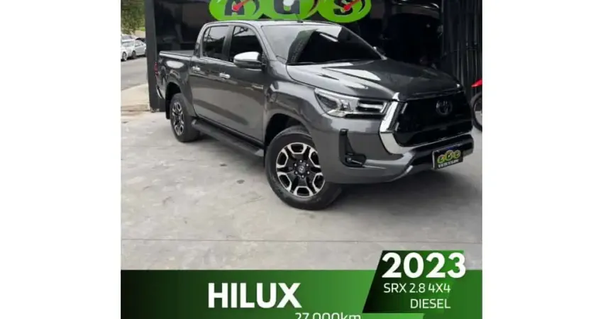 Toyota Hilux 2023 2.8 d-4d turbo diesel cd srx 4x4 automático